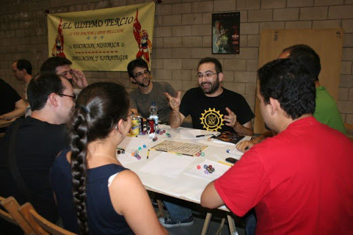 Disfrutando en las Ludo Ergo Sum 2011