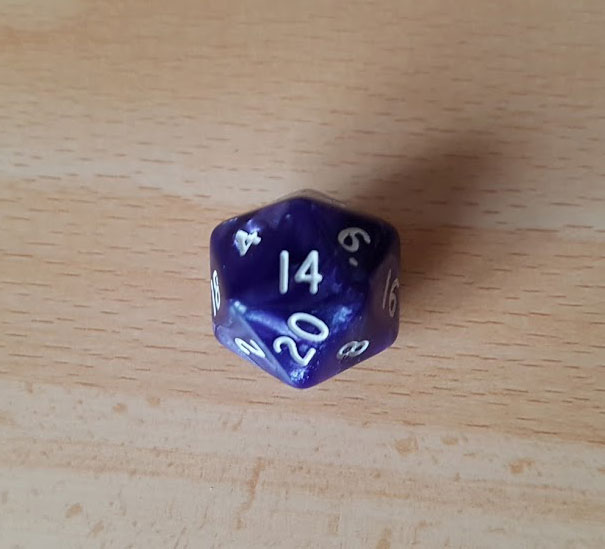 Tirada d20 - resultado: 14