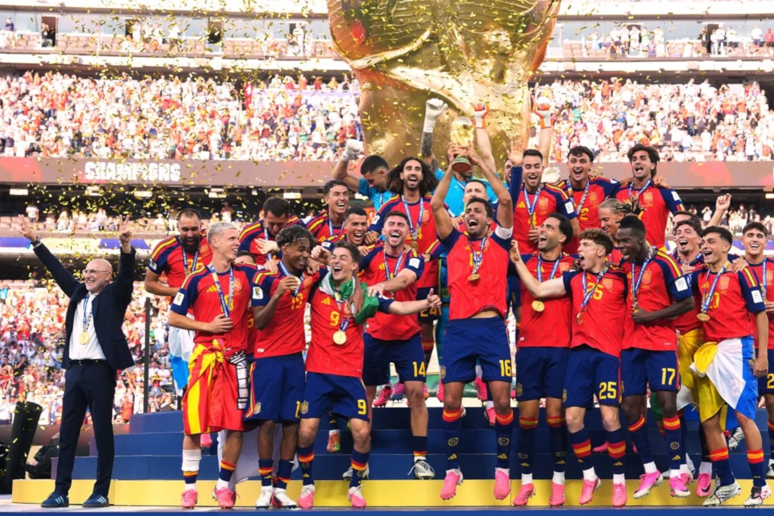 Bicampeones del mundo